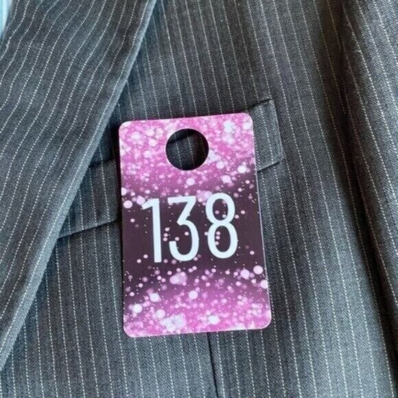 Tommy Hilfiger Blazer Size 42L Gray Pinstripe Preppy Academia Formal Career - Picture 5 of 5